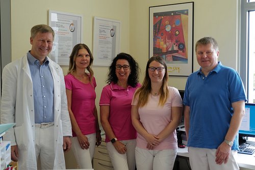 Das Team der Hautarztpraxis am Löwenmarkt